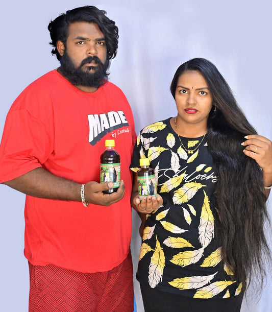 Bringamoolaka Adivasi Hair Oil - 100% Original By Vikesh Ji